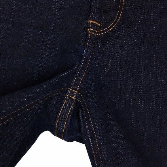 J CREW Jeans Matchstick Straight Leg Ultra Dark Wash Stretch Denim 29S Short - Picture 11 of 14